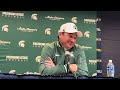 Jonathan Smith | Postgame at Michigan | Michigan 24, Michigan State 17