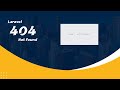 How To Fix Laravel 404 Not Found Error | Laravel 404 Not Found Error On Page | Hindi Tutorial