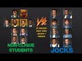 Bully SE: Jocks vs Non-Clique Students (Band Wars - Season 1 Remake) (8k)