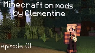 Minecraft Modpack with Clemea ep.01 First dungeon / Season 1