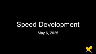 Speed Development in Rehabilitation | Spotlight Sports Solutions Study Group