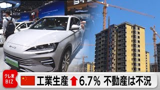 中国4月工業生産6.7％増　新エネ車など好調　小売売上高は伸び鈍化　不動産不況は深刻（2024年5月17日）