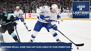 Lightning Recall Some Familiar Faces Ahead of Huge Homestand