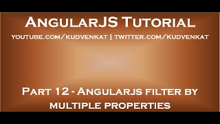 Angularjs filter by multiple properties