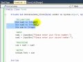 Instantiation and data type conversions in Visual Basic .Net