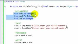 Instantiation and data type conversions in Visual Basic .Net