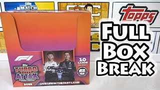 FULL BOX | NEW Topps TURBO ATTAX 2022 Full Booster Box Opening | Formula 1 Trading Card Collection