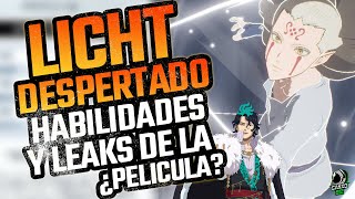 ¡HABILIDADES de LICHT DESPERTADO y LEAKS de la ¿¿PELICULA??! | BLACK CLOVER M [MOBILE]