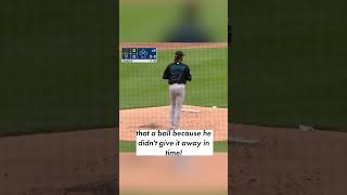 ⏰ Slip on the mound? That's an automatic ball in 2023's MLB ⚾ | #shorts | NYP Sports
