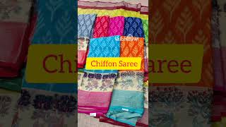 Daily Ware Printed Chiffon Sarees Rs.550/-* | #sarees #newcollection #wholesaleprice #vaibhawisarees