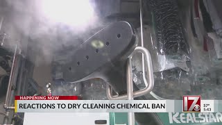 Triangle dry cleaners react to EPA banning cleaning chemical