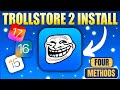 TrollStore 2.0 iOS : Install and Setup Guide | iOS 15 to 17