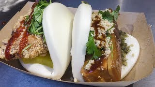 Taiwan Style Filled Buns. Chinese Street Food of London Seen and Tasted in Camden Town