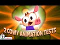 2 Cowy Animation Tests