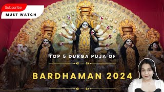 Top 5 Durga Puja of Burdwan 2024 | Best Theme & Tour Borsul Puja 2024 | Suvo Bijoya Vlog 2024