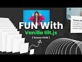 Source Code | Mousemove 3D Parallax Tilt Effect using Vanilla Tilt.js