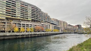 Walk @ Quai du Rhone geneve 🇨🇭#streets #travel