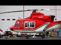 bell 412ep helicopter takeoff u0026 landing @ nara prefecture heliport in 2022