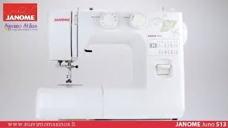 Siuvimo masina Janome Juno 513