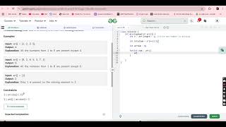 Missing Number in Array | Java Coding Interview Question | Explained with Code