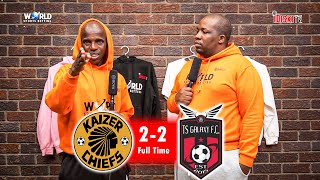 Poor Advertisement of SA Football | Kaizer Chiefs 2-2 TS Galaxy | Junior Khanye