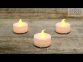 LED Tea Light Candles Event Pack of 24