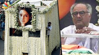 Sridevi Cremated with State Honours in Mumbai | Actress Death 2018 | Latest News