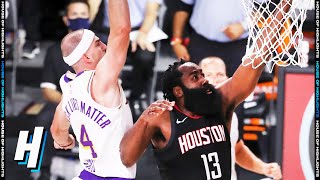 Alex Caruso Chasedown Block on James Harden - Game 5 | Rockets vs Lakers | 2020 NBA Playoffs