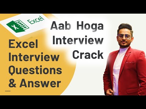 Excel Interview Questions & Answers | MS-Excel - YouTube