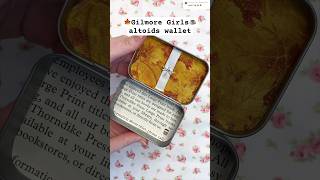 Rory Gilmore would’ve loved this ☕️🍁 DIY Altoids Wallet #diy #gilmoregirls #fallcrafts