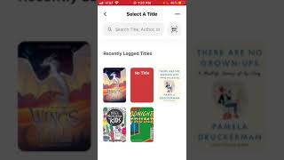 Beanstack Tutorial - Logging what you read (updated - App)