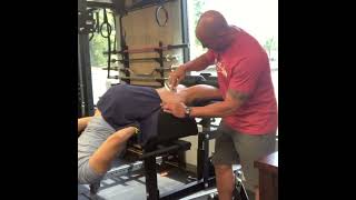 IASTM for a hamstring strain