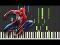 Spiderman Main Theme - Danny Elfman (Piano Tutorial) [Synthesia]