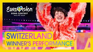 WINNER'S PERFORMANCE: Nemo - The Code ✨ | Switzerland 🇨🇭 | Eurovision 2024 | Watch on Peacock