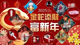 龙祥时代电影台《2025金蛇添财富新年 正月电影强档》宣传片