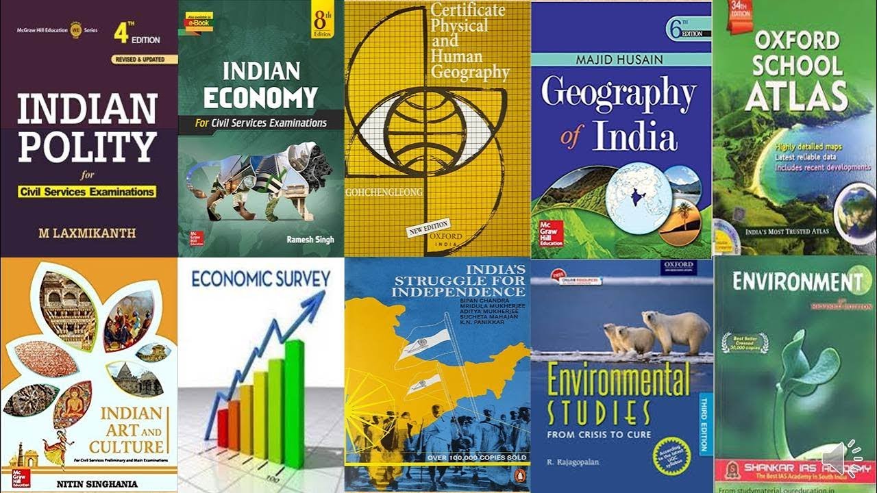 Best Books For UPSC Prelims 2020 - YouTube