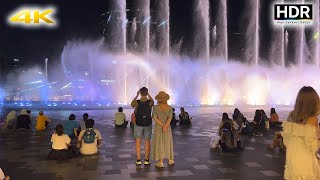 【🇹🇭 4K HDR】 ICONSIAM Fountain SHOW FULL VIDEO 💖 20, May 2022 / Bangkok, Thailand 🙏