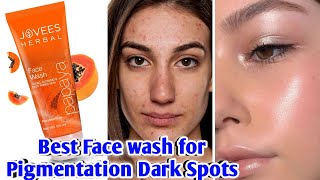 Jovees herbal 🌿 papaya face wash | best face wash for pigmentation \u0026 dark spots | face wash Review