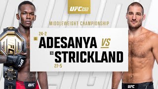 UFC 293: Israel Adesanya vs Sean Strickland Highlights