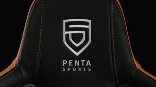 PENTA Sports Gaming Chair - EPIC Gaming Stuhl PENTA Sports Edition schwarz/orange