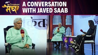 Javed Akhtar At NDTV Creators Manch | A Conversation With Javed Saab