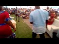 Acolly Mandiza performing at the wedding