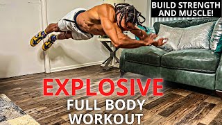 Explosive Full Body Workout (No Equipment)