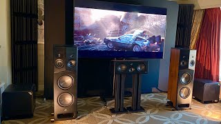 Insane Polk LEGEND 7.4.6 Dolby Atmos Demo and Overview| CES 2020