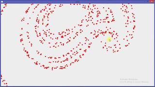 Moving Balls in circular path using java