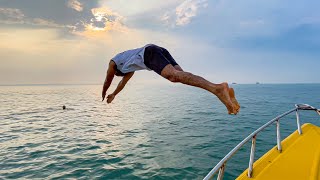 Swimming From St Mary’s island to Malpe beach || Karamballi Swimmers