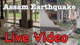 Live Video Assam Earthquake #earthquake #assam #live