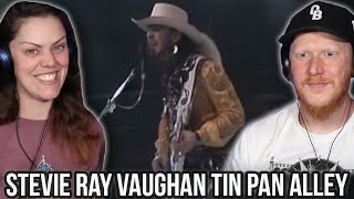 COUPLE React to Stevie Ray Vaughan - Tin Pan Alley Live | OB DAVE REACTS