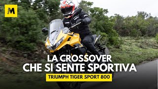 Triumph TIGER SPORT 800: CROSSOVER in salsa SPORTIVA || La prova