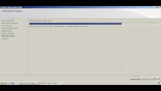 7 MS SQL Server 2008 failover cluster setup add node